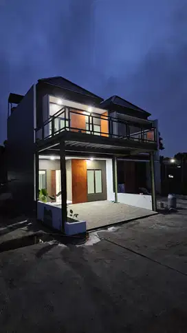 Rumah cluster mewah 2lantai lokasi strategis dekat Pintu Tol