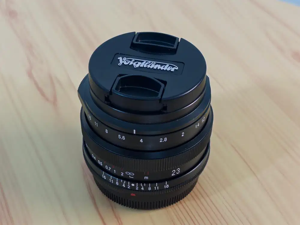 Voigtländer Nokton 23mm F1.2 (X-mount) — Fullset, mulus