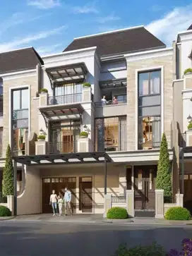 Rumah Mewah Jakarta, Rumah 3 Lantai, Bukit Podomoro, Rumah Premium,