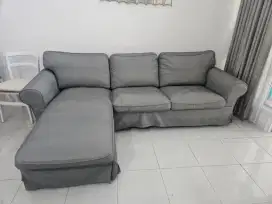 Sofa IKEA, Ektorp Abu tua 3 seater L