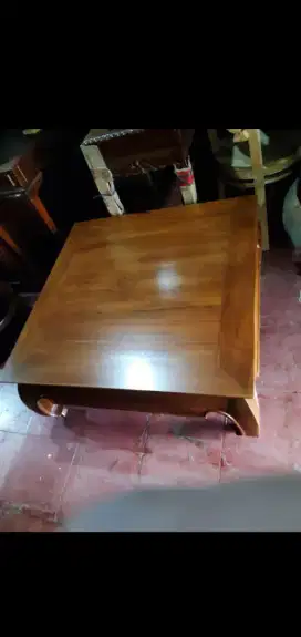Meja sofa, coffe table kayu jati