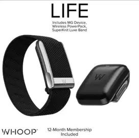 whoop 5.0 LIFE tipe tertinggi keren baru 1 hari pembelian free strap