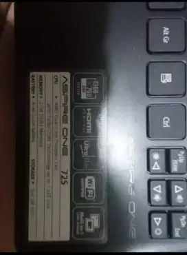 Laptop Acer aspre one