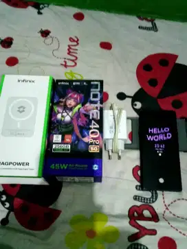 infinik note 40 pro 5G (fullset full orian)