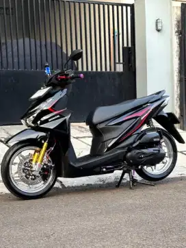 Honda Beat CBS Colour Hard Rock Black 2024