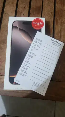 iPhone 16 Pro 128 New Segel