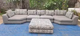 Sofa Ashley Import Bag Kepala Headrest Besar Istimewa