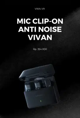 VIVAN MIC WIRELESS GARANSI 1 TAHUN