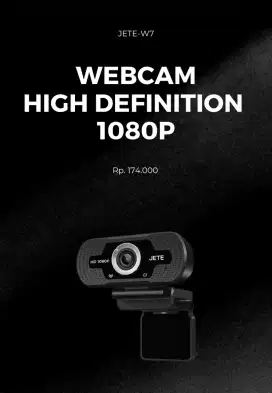 JETE W7 SERIES WEBCAM GARANSI 1 TAHUN