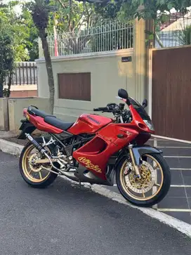 Ninja rr 2007 orange tangan pertama fullspek