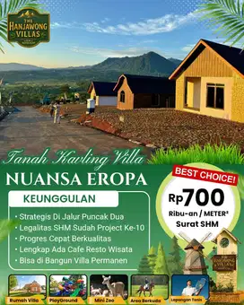 Lokasi mewah udara segar fasilitas komplit hanya di the hanjawong vill