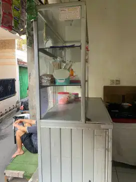 DIJUAL ETALASE JUALAN MAKANAN BESAR