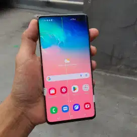 SAMSUNG GALAXY S10 PLUS SEIN 8/128 GB MINUS FUNGSI 100% NORMAL