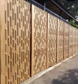 Pintu jati perhutani