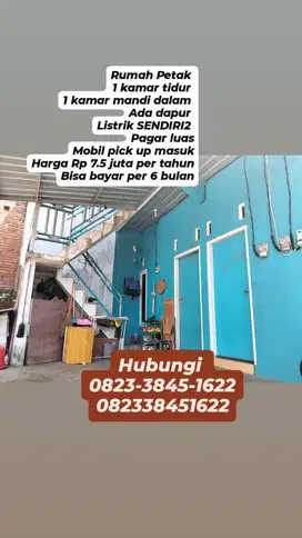 RUMAH PETAK SEWA 1 KAMAR MALANG DAU