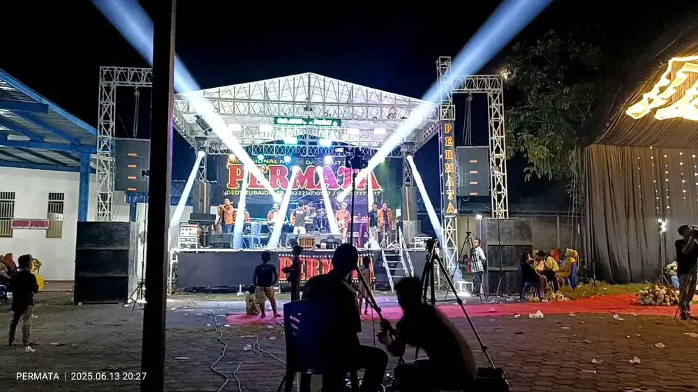 Orkes dan electone , hiburan musik dangdut