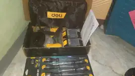 Impack merek deli dan bor merek deli