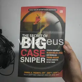 The Secret Of Big Case Sniper - Samuel R. Pranoto Preloved Prelove Pre