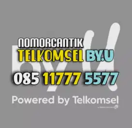 (bisa COD) Nomor Cantik Kartu TELKOMSEL by.U byU AABBBCCDD 775577 #09