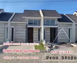 rumah surabaya barat murah promo terbatas free biaya