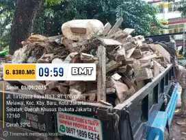 Jasa buang puing dan sampah