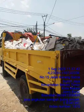 Jasa buang puing murah