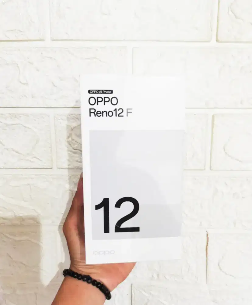 NEW Oppo Reno 12F 8/256 Segel Box