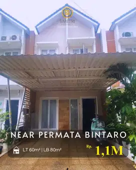 Dijual Rumah Dekat Komplek Permata Bintaro Jaya Sektor 9