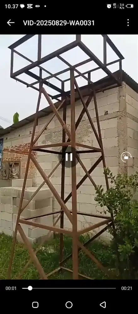 Menara Toren siap pakai