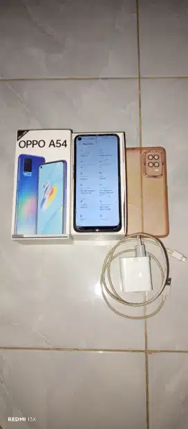 Jual HP Oppo A54 4/128 Full Set