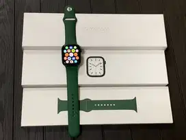iWatch 7 45mm Green iBox ID/A Fullset Original