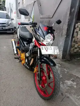 Satria f 2012 siap pakai