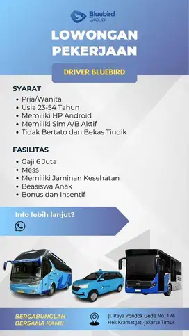 lowongan pengemudi taksi online