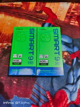 infinix smart 9 4/64 HD segel box baru