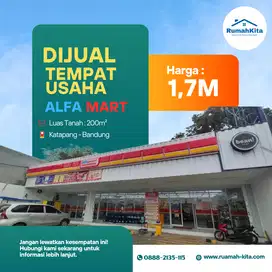 Dijual Tempat Usaha Strategis – ALFAMART Katapang Bandung