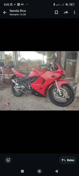 Dijual Kawasaki Ninja RR 2010 Merah
