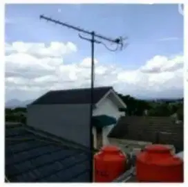 Ahli jasa pasang antena TV digital service parabola dan camera CCTV