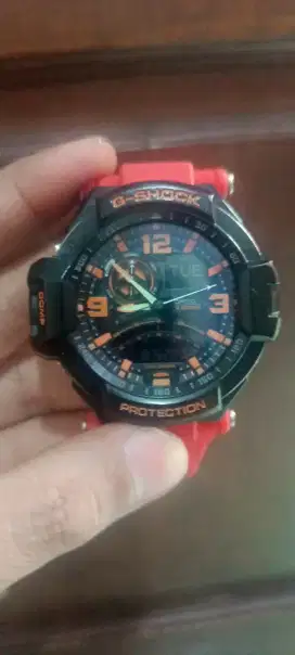 casio g shock GA-1000 GRAVITY MASTER second