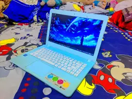 Laptop Asus x441s body mulus cakep