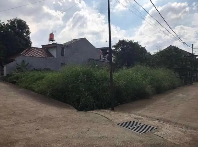 Tanah Kavling siap bangun posisi hook