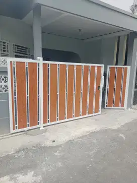 Pagar srat grc minimalis