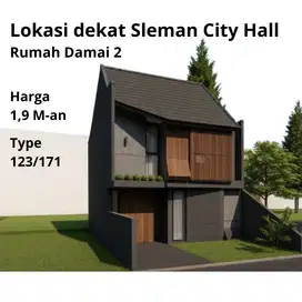 Jalan Damai, Rumah Sleman, Dekat Sleman City Hall