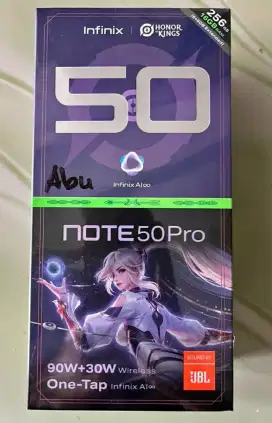 Infinix note 50 pro masih segel