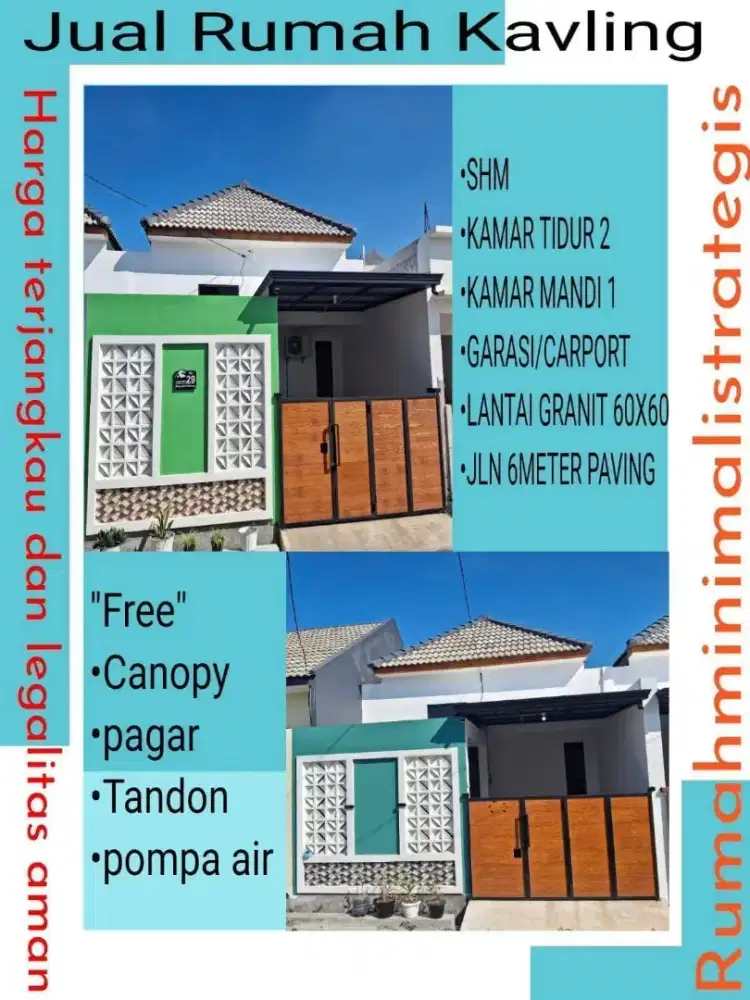 Rumah dungus 0 jalan raya