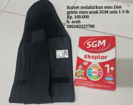 Korset mama choice gratis susu sgm usia 1-3 tahun vanila
