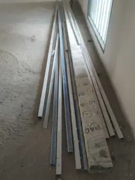 Holow aluminium 3,8 x 3,8 cm