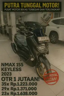 NMAX 155 Keyless 2023 – Skutik Mewah, Praktis, Bikin Pede