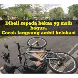 di Beli SEPEDA sepeda bekas Polygon Thrill united dll siap siap beli