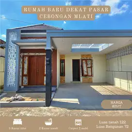 RUMAH SIAP HUNI DEKAT PASAR CEBONGAN MLATI SLEMAN