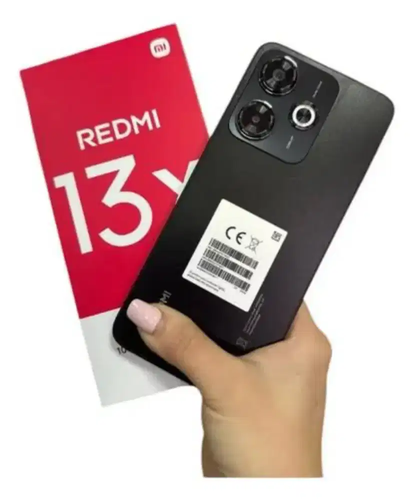 Xiaomi redmi 13x 8/256 mulus dan fullset like new